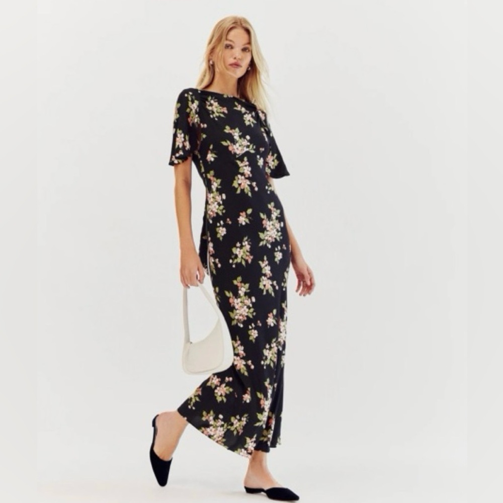 Reformation Lassie Dress in Daphne Floral Print, Size 8